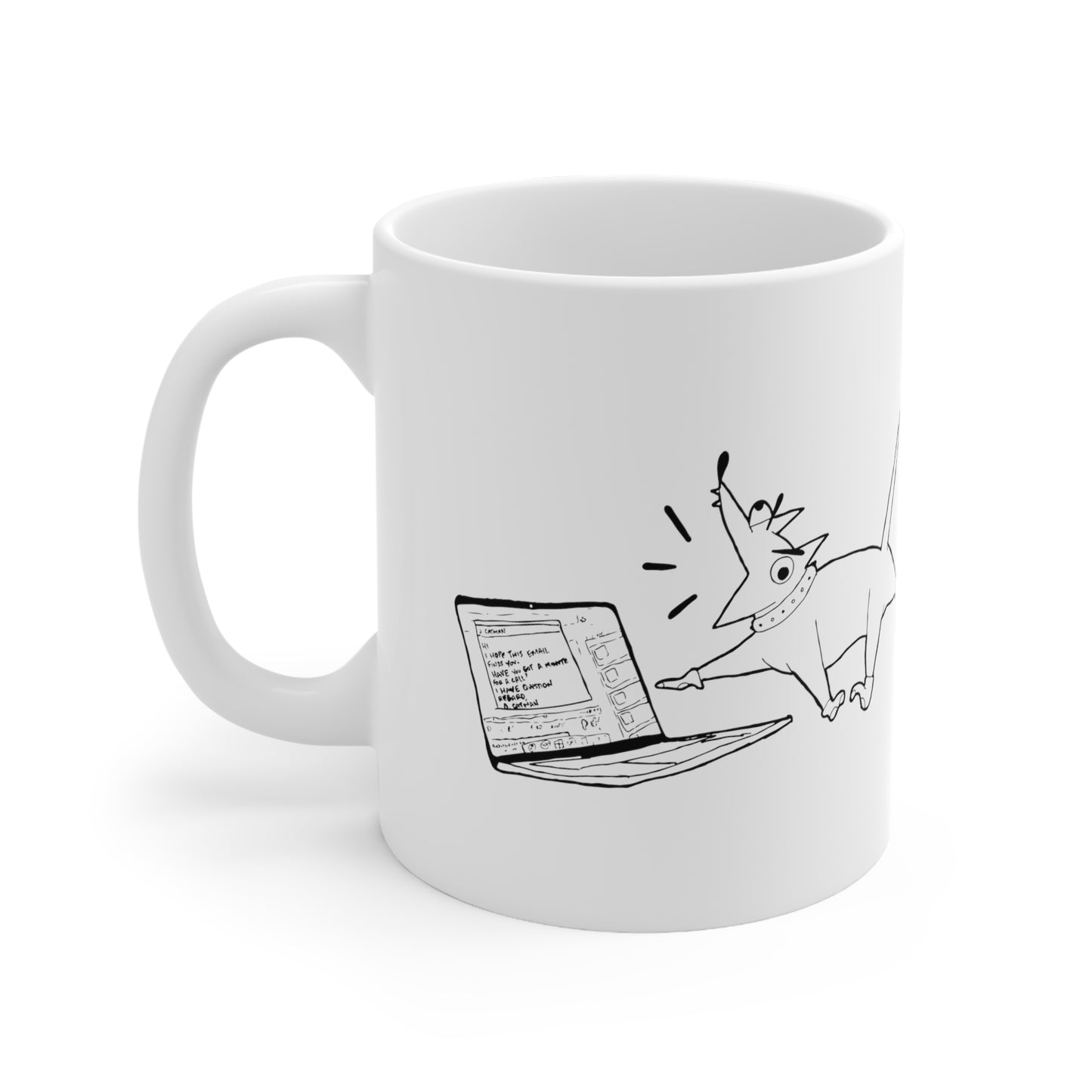 Borking From Home - Ceramic 11oz Mug