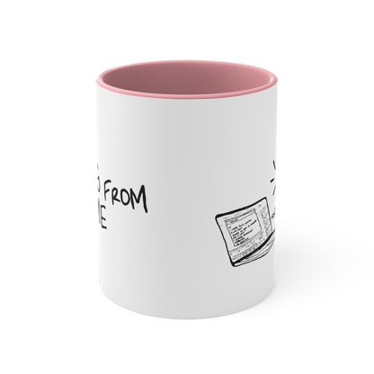 Borking From Home - Colourful Accent Mug